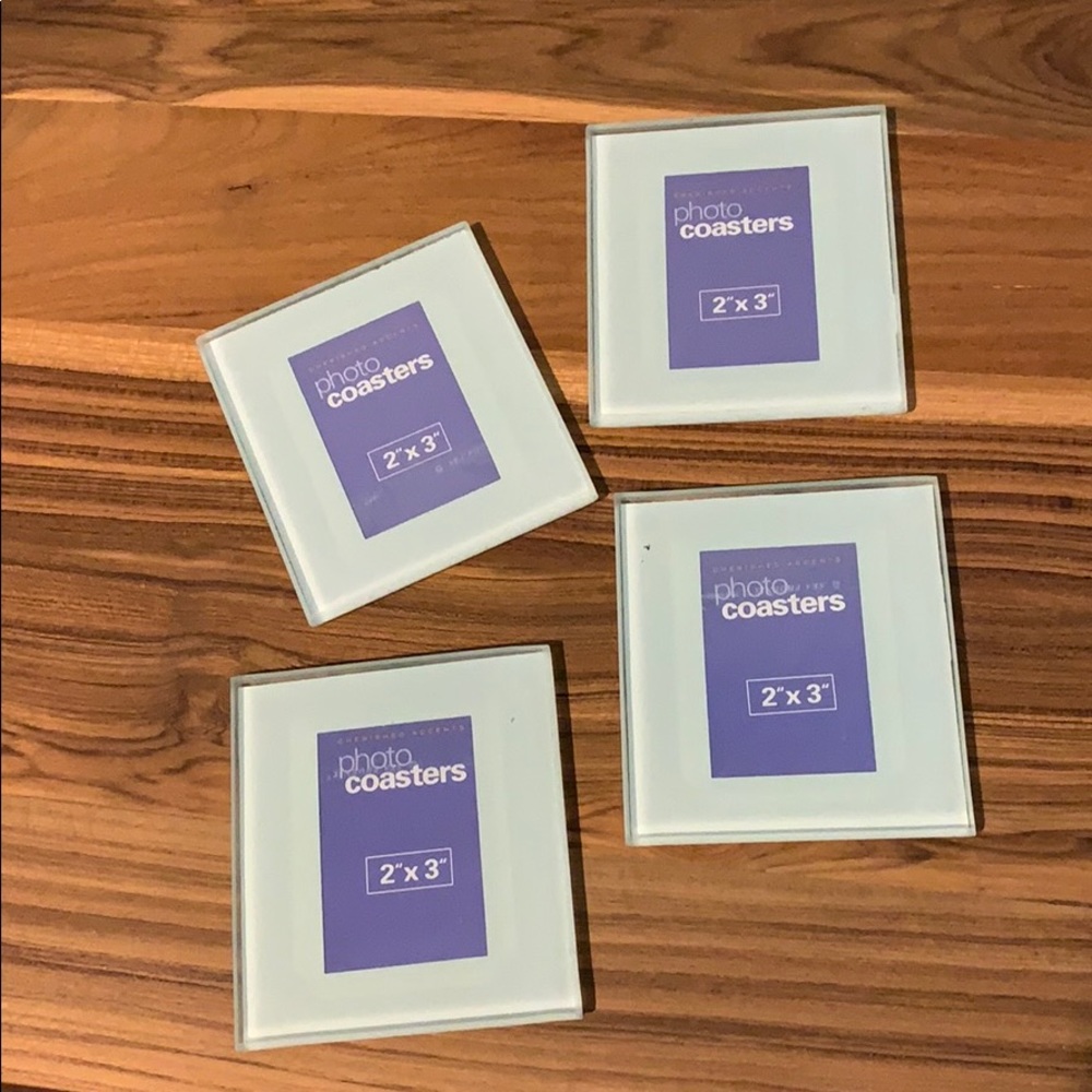 Set of 4 Photo Coasters